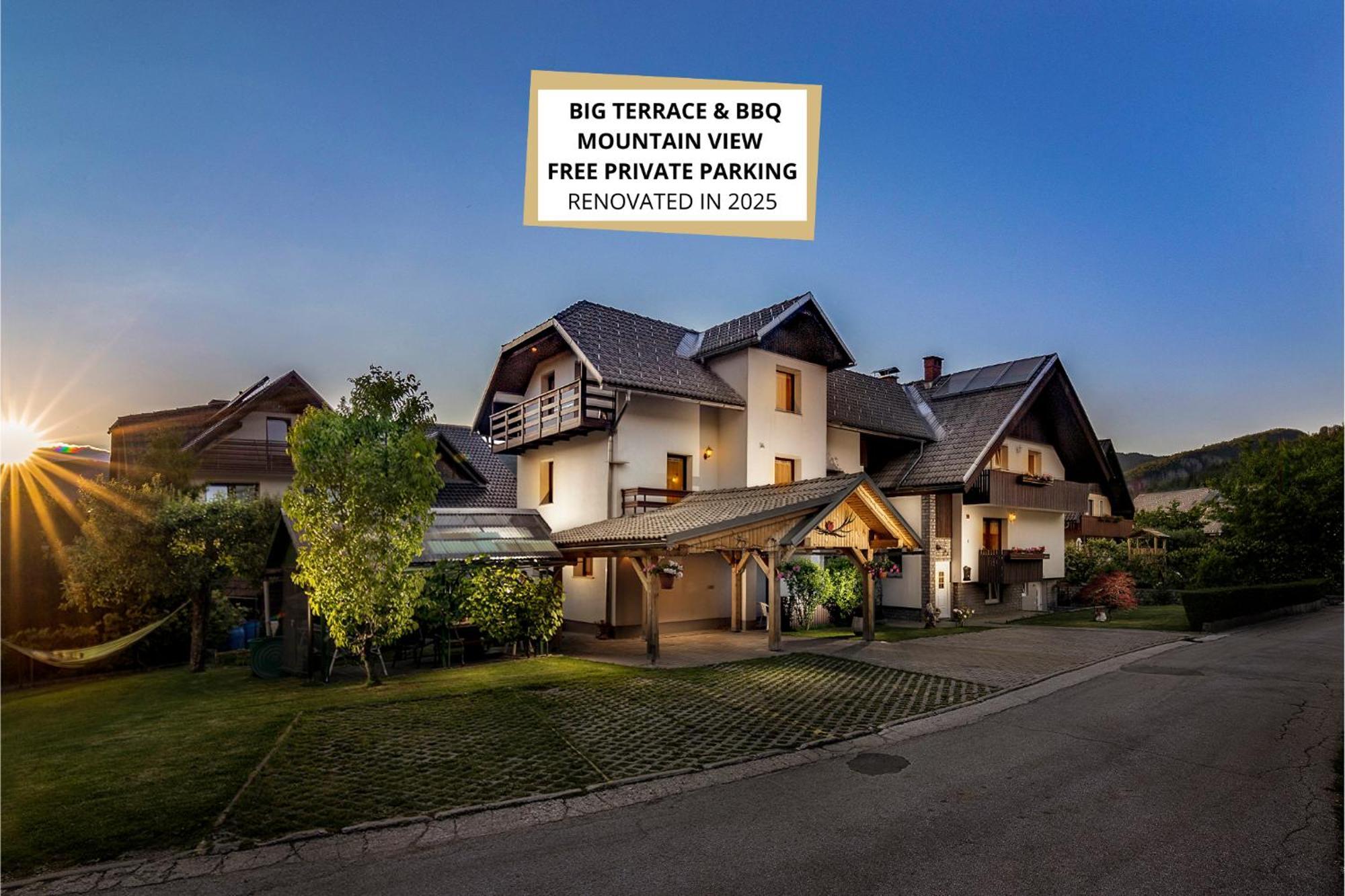 Apartments Green Paradise Бохинь Экстерьер фото